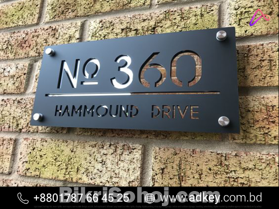 Woodworking Logo Design Name plates Maker in BD